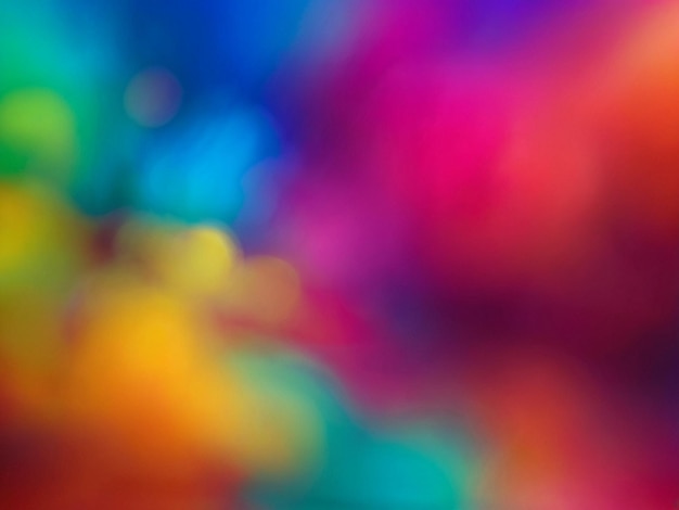 Photo a colorful background with a blur of a blurry background with a colorful blur