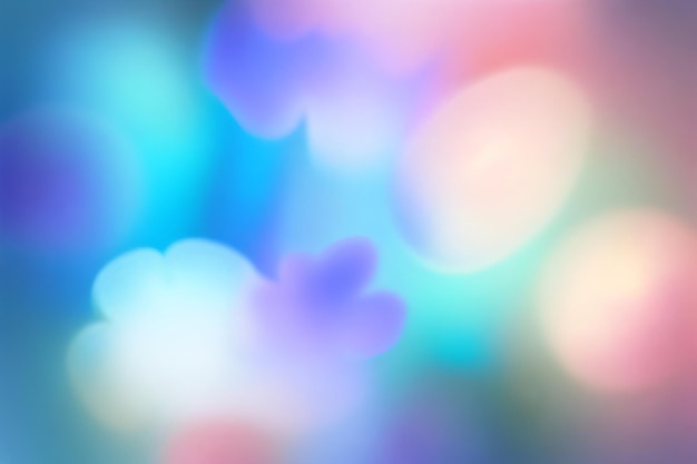 A colorful background with a blurry light in the middle.