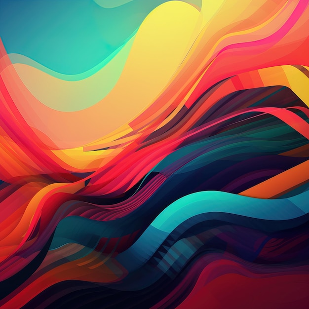 A colorful background with a colorful design that says " rainbow ".