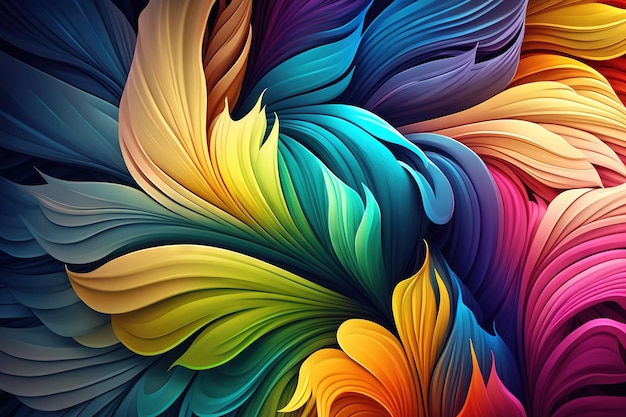 Colorful background with a colorful design