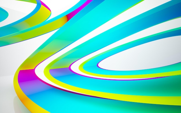 Photo a colorful background with a colorful swirls.