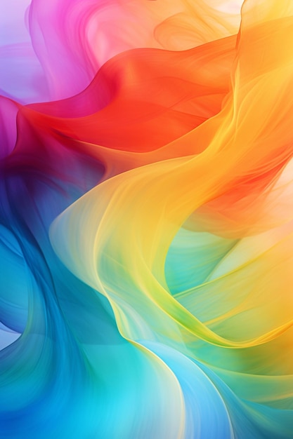 a colorful background with the colors of rainbow