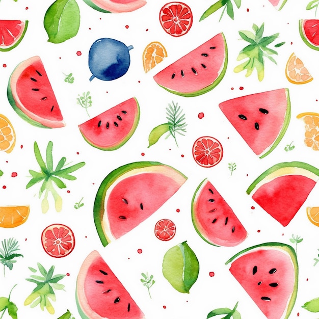 a colorful background with fruits and berries and the words fruit on it