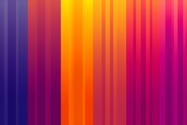 A colorful background with a gradient of orange and purple.