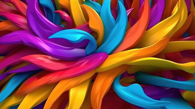 A colorful background with a lot of colors.