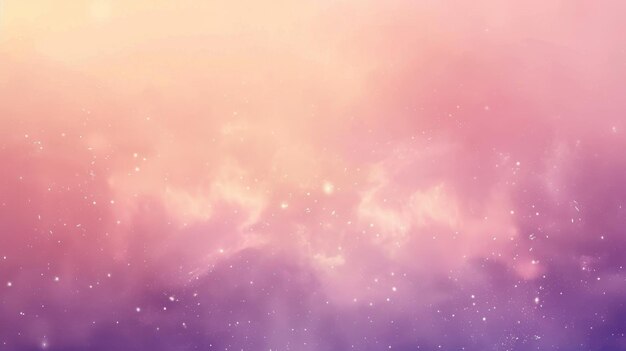 A colorful background with a lot of stars and clouds