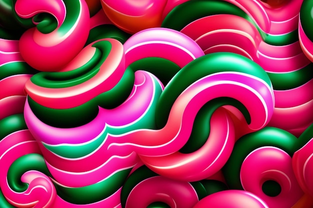 A colorful background with a pattern of swirls and the word love on it.