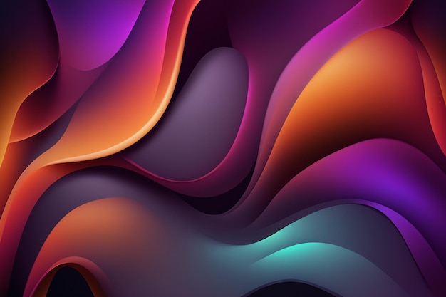 A colorful background with a pattern of wavy lines.