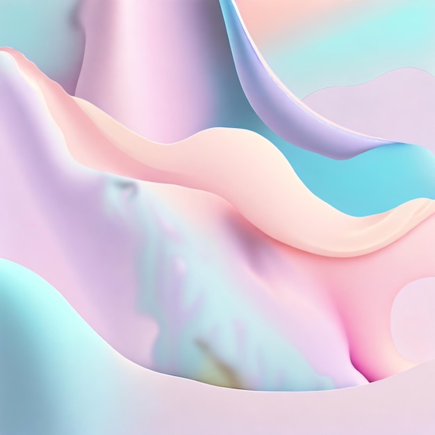 A colorful background with a pink and blue swirls.