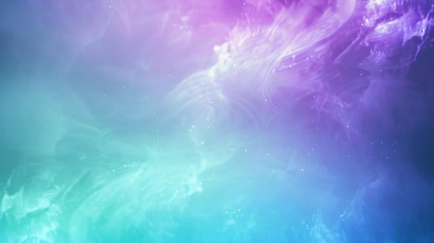 a colorful background with a purple and green colored liquid with a purple and blue background