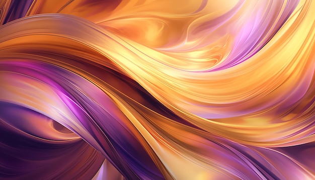 A colorful background with a purple and orange swirls.