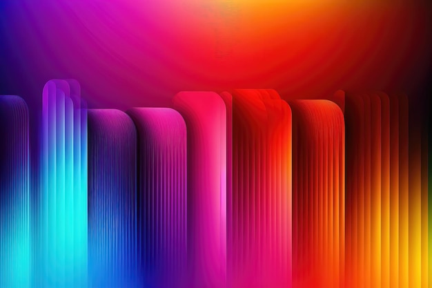 A colorful background with a rainbow pattern