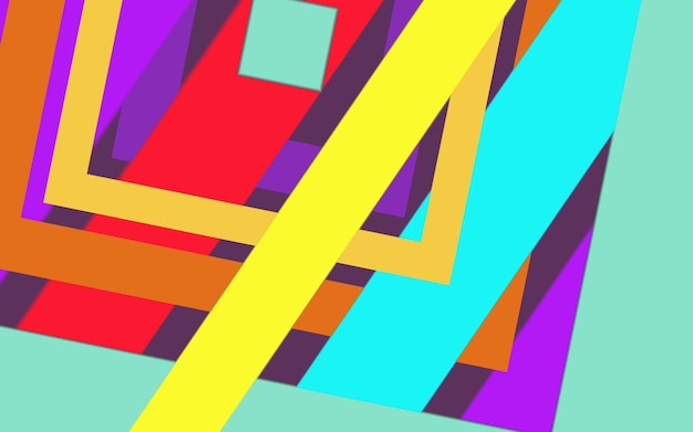 A colorful background with a rectangle and a rectangle.