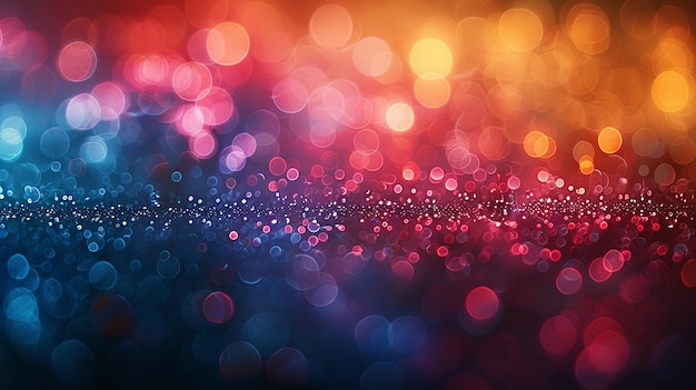 a colorful background with a red and blue glitter and a blue background