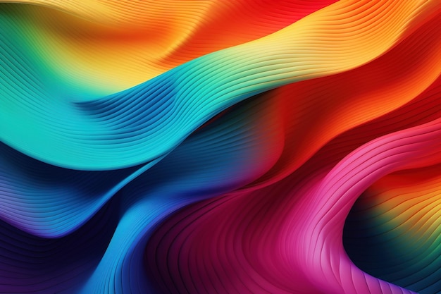 Colorful background with a spiral design