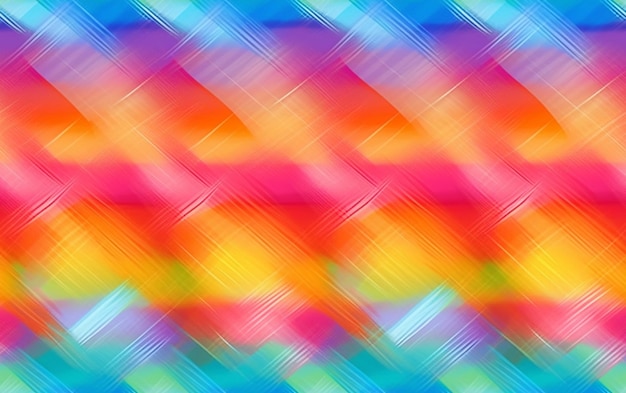 A colorful background with a striped pattern in red, orange, blue, and yellow.