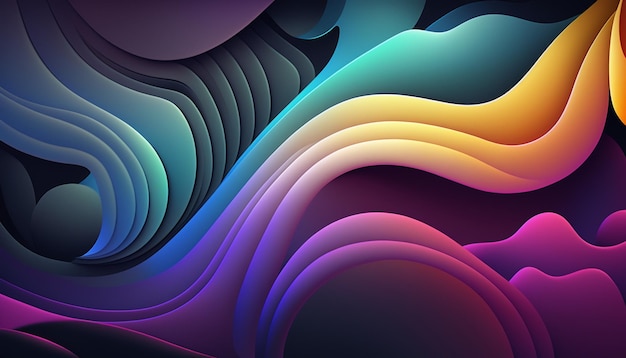 A colorful background with a swirl of colors.