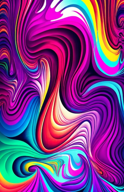 A colorful background with a swirl of colors.