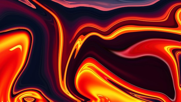 A colorful background with a swirl of liquid and the words " fire " on it.