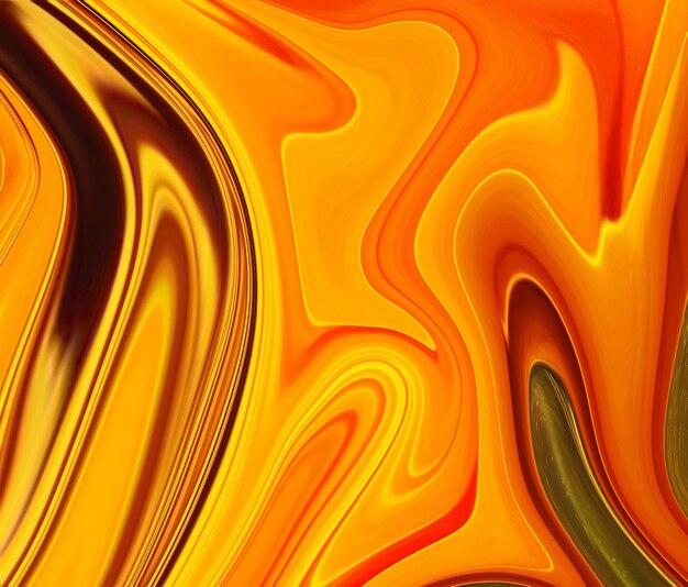 A colorful background with a swirl of orange and green colors in the middle.