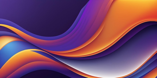 A colorful background with a swirl of orange and purple colors.