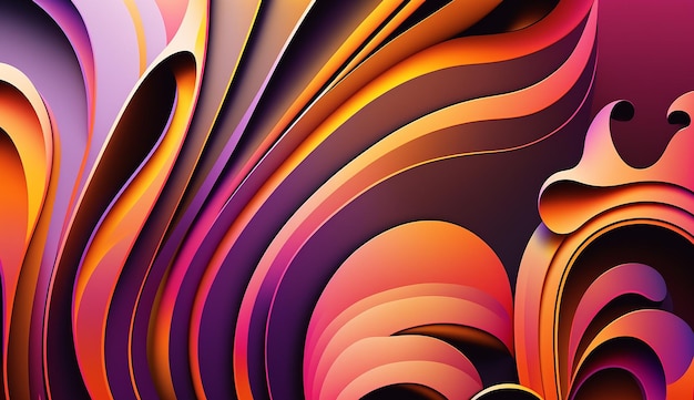 A colorful background with a swirly design.