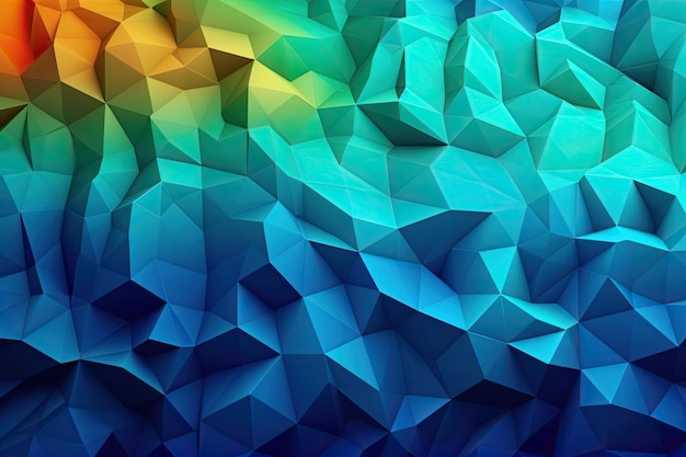 A colorful background with a triangle pattern