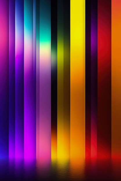 A colorful background with a vertical pattern of colors.