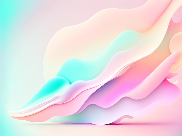 A colorful background with a wavy design.