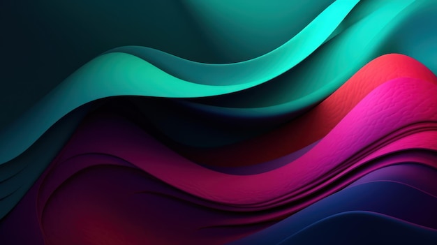 A colorful background with a wavy design.