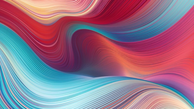 Colorful background with a wavy pattern pastel color