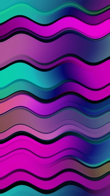 A colorful background with a wavy pattern and the word wave.