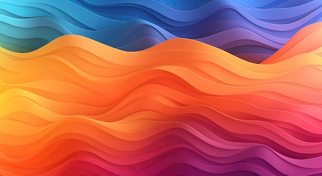 A colorful background with a wavy pattern