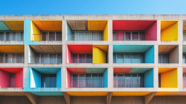 Colorful Balconies