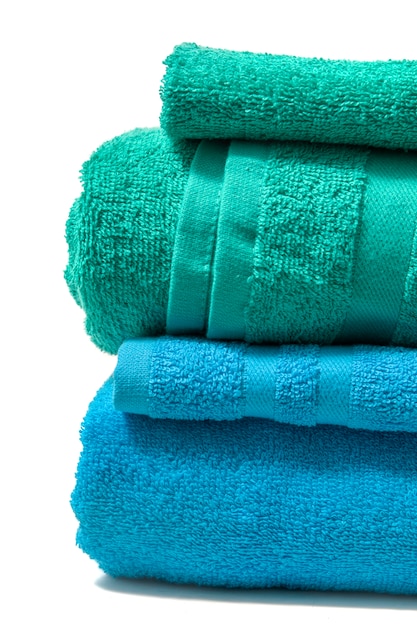 Colorful bathing towels