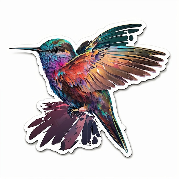 A colorful bird