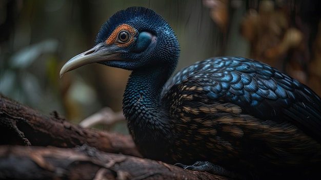 Colorful bird