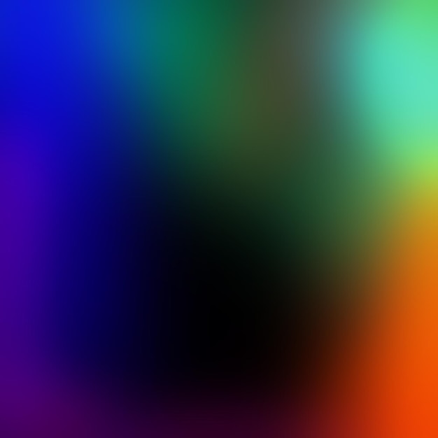 Colorful blurred light leaks abstract digital background