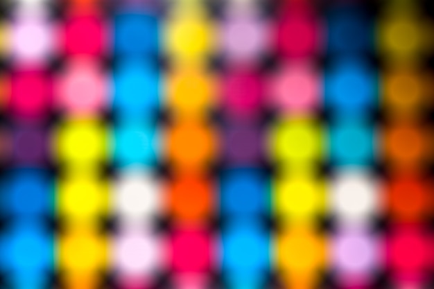 Colorful bokeh blur graphic effects background