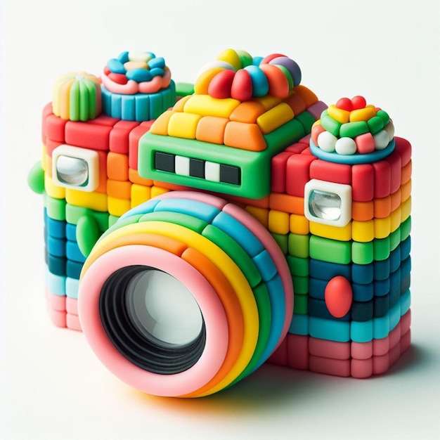 Photo colorful camera