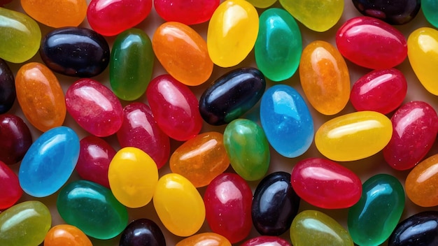 Colorful Candies in Decorative Bowl