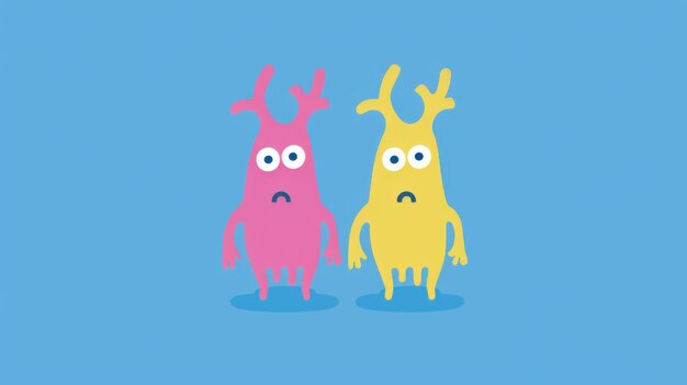 Colorful Cartoon Monsters