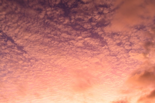 Colorful clouds in the sky at sunrise or sunset Natural natural background