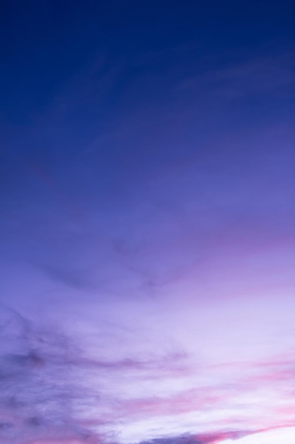 Colorful clouds in the sky at sunrise or sunset Natural natural background