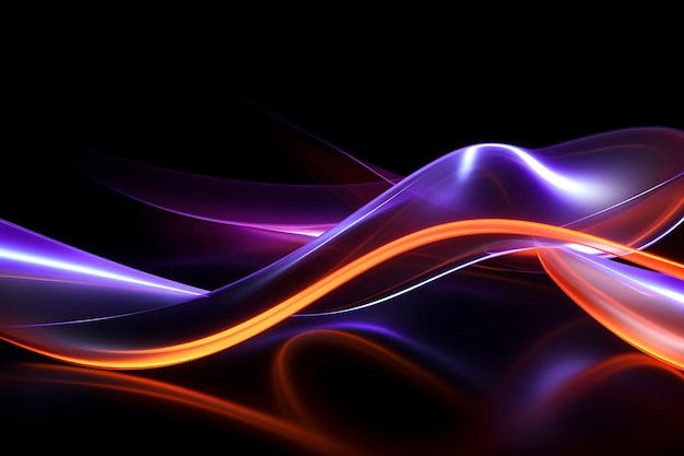 colorful curved lines colorful wavewave curves abstract 3d waves background speed motion wallpaper