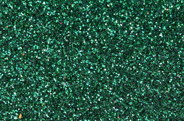 Colorful defocused emerald green background