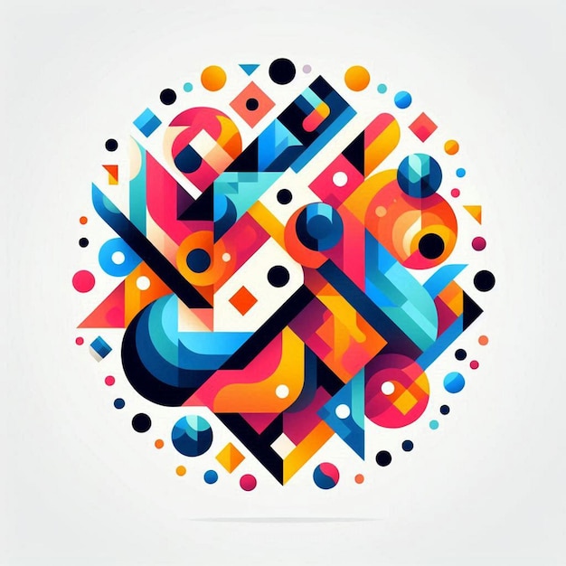 a colorful design with a colorful background with a lot of letters