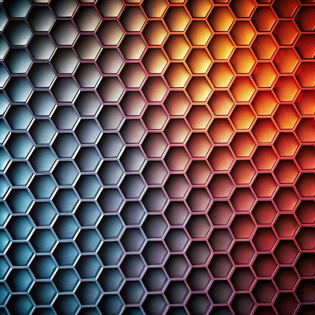 a colorful diamond pattern is shown on a metal surface