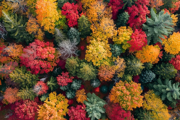 Photo a colorful display of flowers is seen in a store