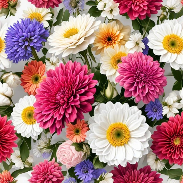 a colorful display of flowers with the word quot spring quot on the bottom